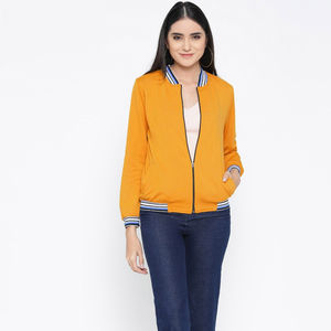 Chaqueta Bomber para Mujer con Logotipo y Color Personalizados, Chaqueta Bomber Clásica de Moda, Ropa de Abrigo con Cierre - Product Image 6