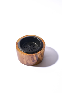 Bakhoor <b>Burner</b> Handmade Sandalwood and Epoxy Resin Design Tibetan Coriander Plug <b>for</b> Spring Ramadan Gift Daily Incense Use - Product Image 4