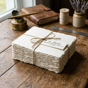 150 GSM <b>A3</b> Handmade Cotton <b>Paper</b> Deckle Edge Art Craft <b>Paper</b> Wholesale OEM Manufacturer Supplier watercolor <b>paper</b> - Product Image 4