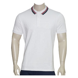 Logo personnalisé T-shirts polo uni pour hommes T-shirts polo de haute qualité pour hommes pour l'uniforme de bureau - Product Image 3