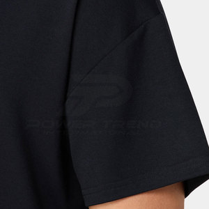 เสื้อยืดโอเวอร์ไซส์ผู้ชายคุณภาพสูง ผ้าฟลีซซักแล้ว 100% ผ้าฝ้าย น้ำหนักเบา ทนทาน แห้งเร็ว เป็นมิตรกับสิ่งแวดล้อม ระบายอากาศได้ดี สวมใส่สบาย - Product Image 6