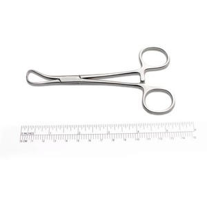 Pinza de Metal Med Backhaus para Toallas, Tipo Ball & Socket, 14 cm, Alicates de Sujeción, Instrumentos Quirúrgicos Veterinarios de Acero Inoxidable MM-0426-4 - Product Image 3