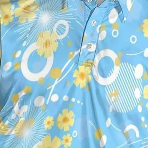 Polo de golf élégant, chemise contemporaine active, protection UV, séchage rapide, mode golf, vente en gros directe du fabricant - Product Image 5