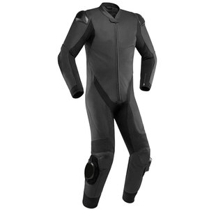 Conduisez en confort avec cette combinaison de moto en cuir deux pièces. Restez protégé lors de chaque voyage avec cette combinaison de moto en cuir. - Product Image 3