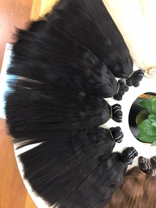 2022 extensiones de cabello humano vietnamita crudo 100% sin procesar al por mayor paquetes rectos Yaki rectos rizados con textura de onda profunda - Product Image 5