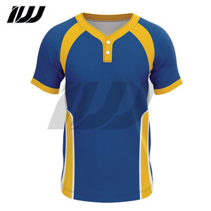 Custom Design Breathable Anti-Bacterial Quick Dry High Quality Unisex Baseball Uniform Set Short Sleeve Plus Size for Softball - Product Image 3