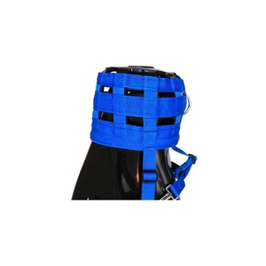 Premium Durable Nylon <b>Horse</b> <b>Grazing</b> <b>Muzzle</b> Blue Color High Quality Equestrian Equipment Full Custom Logo - Product Image 6