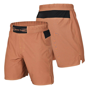 Shorts MMA légers, extensibles, respirants et à séchage rapide pour adultes – Confortables, taille mi-haute avec cordon de serrage – Idéaux pour le sport et les loisirs – Prix bas - Product Image 1