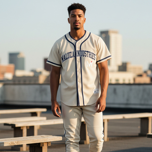 เสื้อเบสบอลแบบซับลิเมชั่นสั่งทำพิเศษ ชุดทีมพิมพ์ลายความละเอียดสูง ผ้าเนื้อนุ่มระบายอากาศได้ดี ชุดกีฬาสำหรับมืออาชีพ - Product Image 6