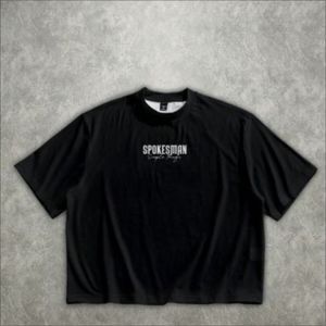 T-shirt Homme Oversize en Coton Épais Style Streetwear à Épaules Tombantes, Impression Personnalisée pour la Fabrication en Gros - Product Image 4