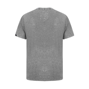 เสื้อยืดผู้ชายแบบย้อมสีเอซิด ปี 2024 ขายส่ง เนื้อผ้าเจอร์ซีย์ 240 กรัม เป็นมิตรกับสิ่งแวดล้อม ทรงเข้ารูป มีไซส์ใหญ่ ระบายอากาศได้ดี แห้งเร็ว ผ้าฝ้าย สไตล์ฮิปฮอป - Product Image 4