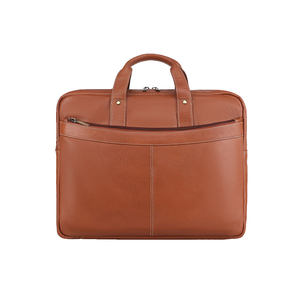 Vente flash : Porte-documents en cuir véritable pour homme, service OEM personnalisable, sac pour ordinateur portable et organiseur de documents pour homme et femme - Product Image 1