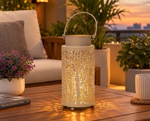 Premium fantaisie métal bougie votive avec poignée décoration de la maison à la main bougeoir décor à la maison lanterne Premium Offre Spéciale lanterne - Product Image 1