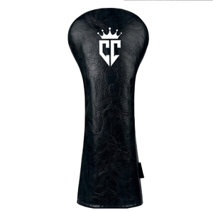 Direct Factory Sale Custom Logo Pu Leather <b>Golf</b> Head Covers Vintage Style <b>Golf</b> Club Head Covers in Solid Color - Product Image 1