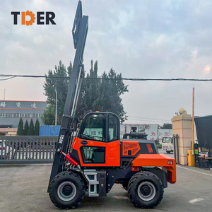 Montacargas Todoterreno TDER de Marca China, 4WD, 6T, 5T, 4T, <span class=keywords><strong>3.5T</strong></span>, con Dirección en las Ruedas Traseras - Product Image 5