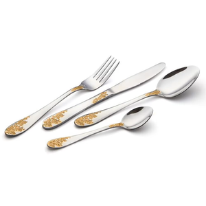 Ensemble de couverts en acier inoxydable de qualité supérieure avec finition polie pour les occasions spéciales, les restaurants, les hôtels, ensemble de couverts de luxe - Product Image 1