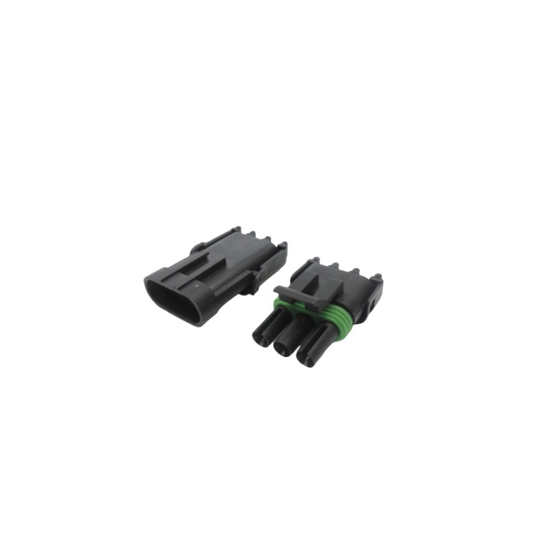 Kit De 10 Connecteurs étanches 2 Broches - Pour Câbles 20-14 AWG, Série 2.5mm - Utilisation Automobile