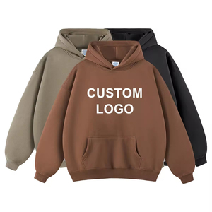 Custom Men's Hoodies Oversize Cotton High Weight Custom Printing Hoodie Blank Pullover Streetwear Hoodies <b>for</b> Men - Product Image 5