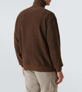 OEM Premium <b>Men</b>’s <b>Quarter</b> <b>Zip</b> Sweatshirt Hoodies Comfortable <b>Fleece</b> Pullover Stylish Casual Wear | Available in Multiple Colors - Product Image 4