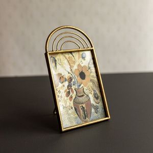 Cadre photo en métal élégant avec finition de qualité supérieure, parfait pour la décoration de la maison, du bureau et du salon, cadre photo décoratif moderne - Product Image 3