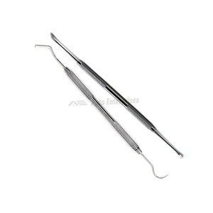 Mouth Mirror Probe Picks <b>Scraper</b> Teeth Cleaning <b>Plaque</b> Tartar Stainless Steel 6.5" Dental Inspection Set Surgical Instruments - Product Image 3