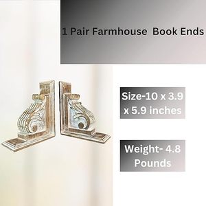 Soportes decorativos para libros para sala de estar, dormitorio, biblioteca, decoración de estanterías - Product Image 6