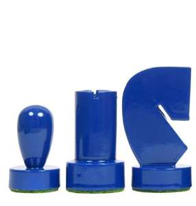 Jeu d'échecs de luxe moderne style Berliner avec boîte en bois décorée et peinte au meilleur prix - Product Image 2