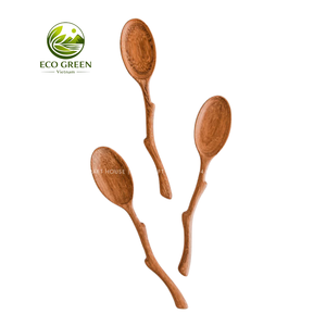 Branch Tree Classic Wooden Stirring & Serving <b>Spoons</b>-Long Handle Eco-Friendly - Product Image 5
