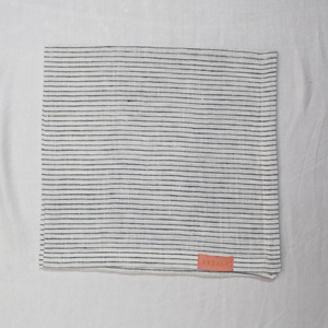 Servilleta de Lino Personalizada de 45x45cm, Hecha a Mano, Ecológica, Reutilizable, con Diseño de Rayas, para Decoración de Mesa en Hogar u Hotel, al Mejor Precio - Product Image 4