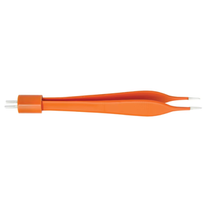 Azicon's American Adson Non-Stick Bipolar Forceps - Autoclavable Solid Silver Tip Bipolar Forceps with Standard US 2-<b>Pin</b> <b>Plug</b> - Product Image 2