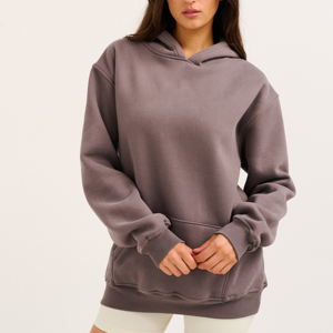 Sudaderas con Capucha para Mujer, Estilo Crop Top, Lavado Ácido, con Estampado en Relieve, de Alta Calidad, al por Mayor, Fabricantes de Ropa Personalizada - Product Image 6