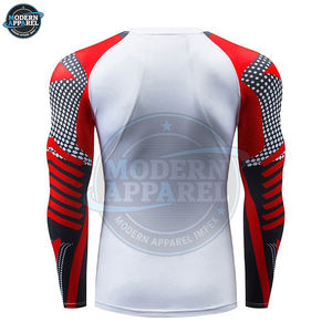 Camiseta de Compresión de Secado Rápido OEM, Camiseta de Compresión con Logotipo Personalizado, Camiseta de Baloncesto, Camiseta de Compresión de Capa Base para Jóvenes - Product Image 2