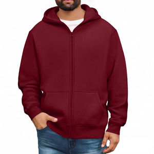 Custom Mens Basic Hoodie Manufacturer Premium Cotton Private Label OEM Wholesale Export Supplier - Product Image 4