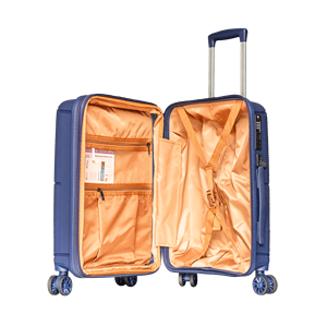 Ensemble de valises rigides en PP avec poignée en aluminium et roues pivotantes à 360°, serrure TSA, fabrication OEM, ensembles de bagages en gros, élégants et durables, fabricant vietnamien - Product Image 4