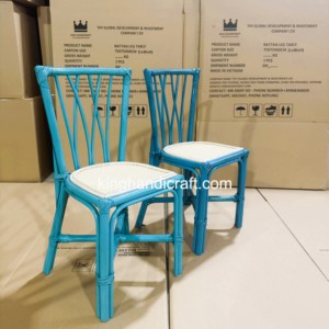 Sillas Infantiles de Mimbre Hechas a Mano para Alquiler en Eventos y Bodas, Decoración Boho, Muebles Infantiles, Fabricante de Vietnam - Product Image 3
