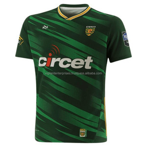GAA Conjunto de camiseta de fútbol sublimada personalizada Ropa de fútbol gaélico de alta calidad Frente corto 100% Poliéster Servicio OEM disponible - Product Image 1
