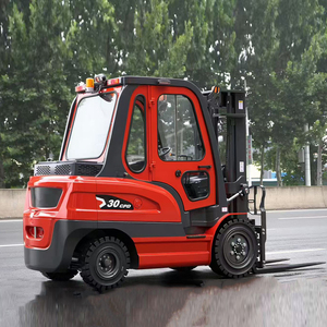 Бесплатная доставка. Новый 4-колесный электрический погрузчик. |   Настраиваемый аккумулятор, грузоподъемность 1-5 тонн, для бездорожья и сельского хозяйства - Product Image 6