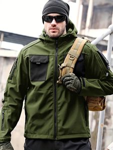 Veste Softshell Personnalisée pour Homme – Imperméable, Respirante, Coupe-Vent, en Polaire – Idéale pour le Voyage, la Chasse, Vente en Gros, Marque Privée - Product Image 2