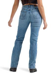 Pantalones Vaqueros Clásicos de Moda para Mujer, Cintura Alta, Color Azul Claro, Transpirables, Tipo Cargo, Pantalones Vaqueros de Alta Calidad para Mujer, Personalizados, Casuales - Product Image 6