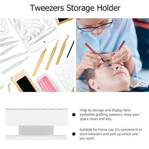 Acrylic & Plastic Magnetic Tweezer Display Stand (15g) for Beauty <b>Workstations</b> and Lash Artists - Product Image 6