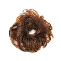 Extension de chignon désordonné en cheveux humains Remy indiens |   Chignon à clipser en cheveux vierges naturels |   Postiche à l'aspect naturel, double épaisseur aux pointes, toutes les couleurs