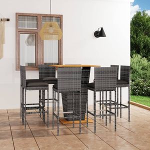 Ensemble de bar de jardin gris - Product Image 1