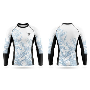 Performance Long Sleeve Rash Guard for Men Athletic <b>Compression</b> <b>Shirt</b> with Lightweight Stretch Fabric - Product Image 1