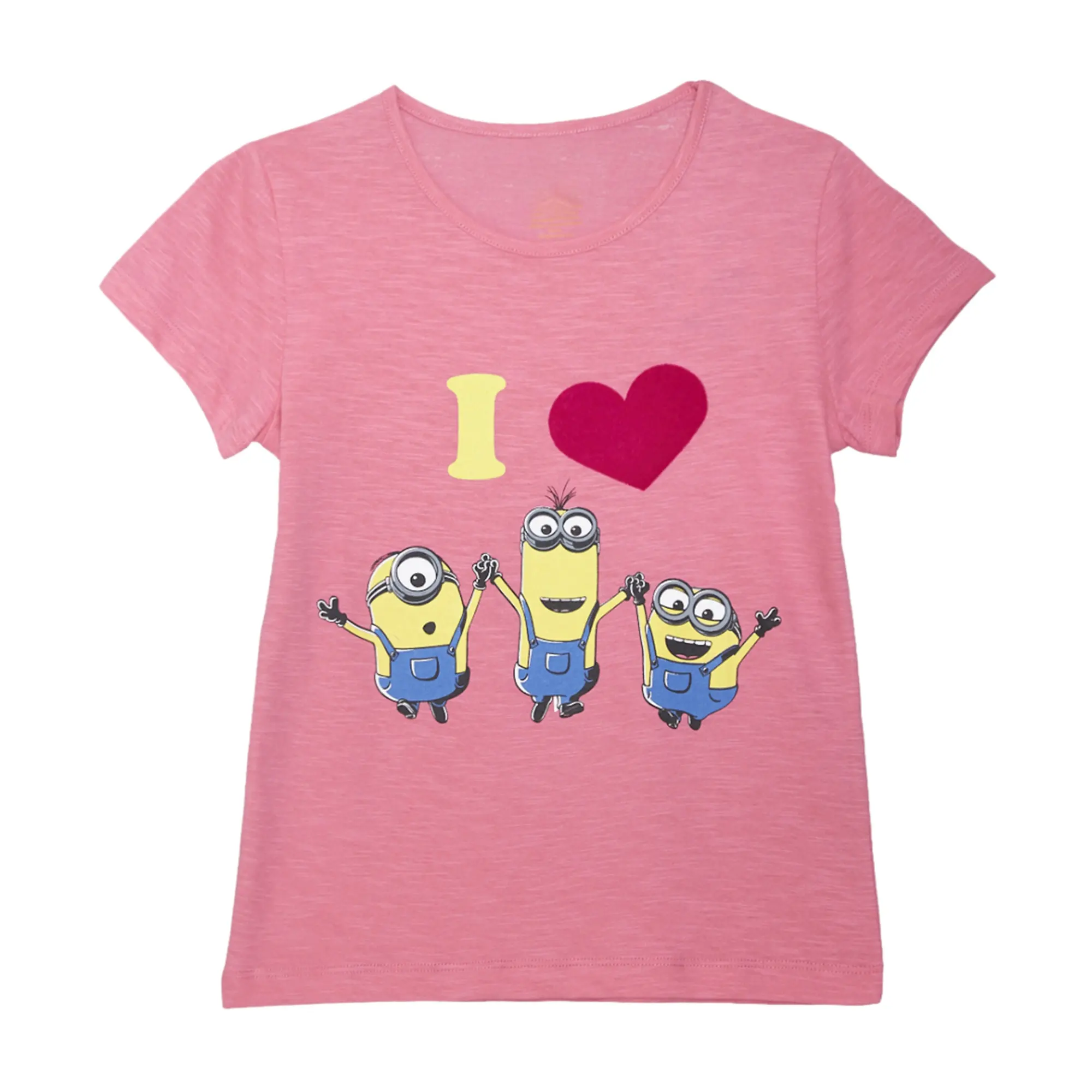 Best quality new branded labels girls children's Kids casual t-shirt summer clothing Top cheap price wholesales from Bangladesh