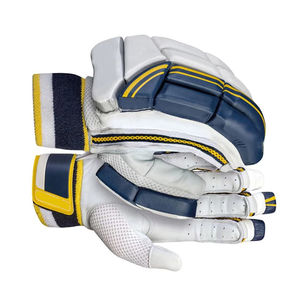 Guantes de bateo de críquet de cuero transpirable con servicio OEM, bajo MOQ, color sólido, cómodos y económicos - Product Image 3
