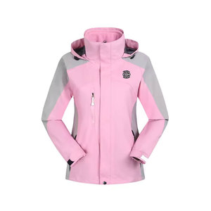 Chaqueta de Forro Polar con Capucha para Hombre, Cortavientos, Cierre de Cremallera, Color Sólido, Ropa Casual para Exteriores, Temporada de Otoño, Corte Regular, Exterior de Poliéster - Product Image 4