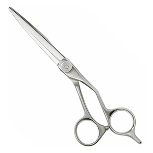 Ciseaux de coiffure professionnels Ryzer Studio en acier inoxydable à pointe affûtée pour droitiers, manche long, usage en salon, manche en plastique - Product Image 2