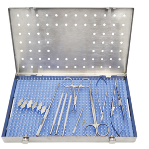 Probing & Syringing Kit Ophthalmic Lacrimal Duct Irrigation Instrument Set Stainless Steel Eye Surgery Tools OEM Manufacturer - Product Image 1