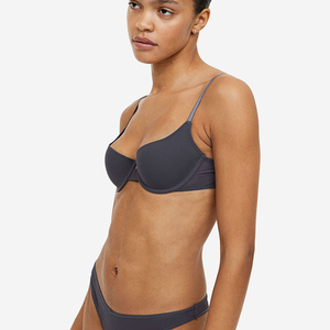 Culottes bikini en chanvre pour femmes - Culottes respirantes sans coutures à taille mi-haute - Product Image 2