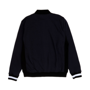OEM Manufacturer High Quality <b>Men</b> College Custom Baseball Bomber Letterman Crop Winter Thin Stand Collar Varsity Jacket - Product Image 2